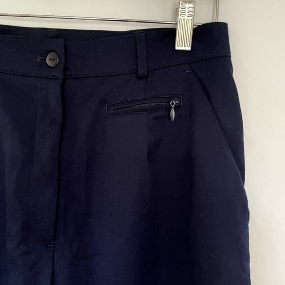 Tail white label navy straight leg pants high waist women's 8 comfort stretch - Picture 2 of 6